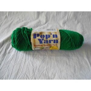NEW Pop N Yarn Deep Emerald Green #A3-286‎ V Acrylic 3 OZ 4 PLY worsted 1 Skein